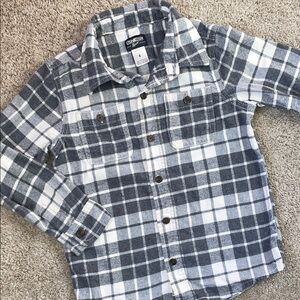 Oshkosh Grey on Grey Flannel